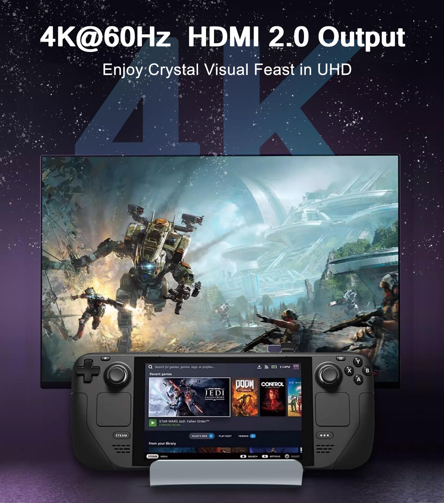 Amazon.com: Steam Deck Dock, Docking Station for Steam Deck/ROG